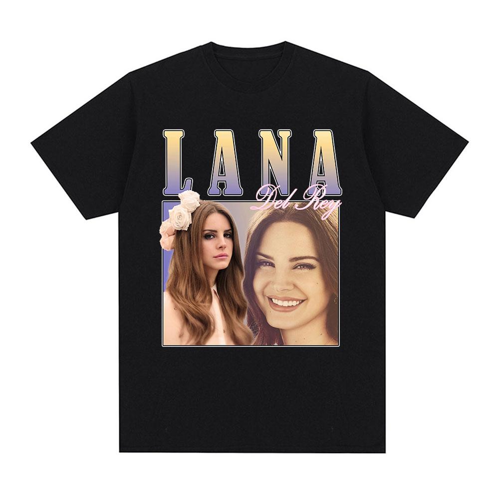 Singer Lana Del Rey T Shirt Ultraviolence Music Album T Shirt Vintage Hip Hop Streetwear Short Sleeve Plus Size T Shirt Women