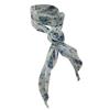 Detachable Silk Scarf Thin Floral Chiffon Scarves Fashion Neck Cover  For Women Lady Girls Female