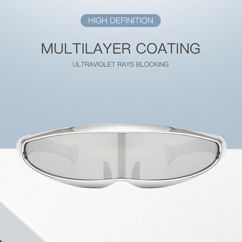 New Black Sunglasses Fashionable Colorful Sun Glasses Riding Sun Protection Sunglasses Avant-garde design New Style 2026