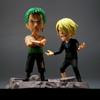 BANPRESTO One Piece - Log Story - Roronoa Zoro & Sanji Nothing At All! World Collectible Figure