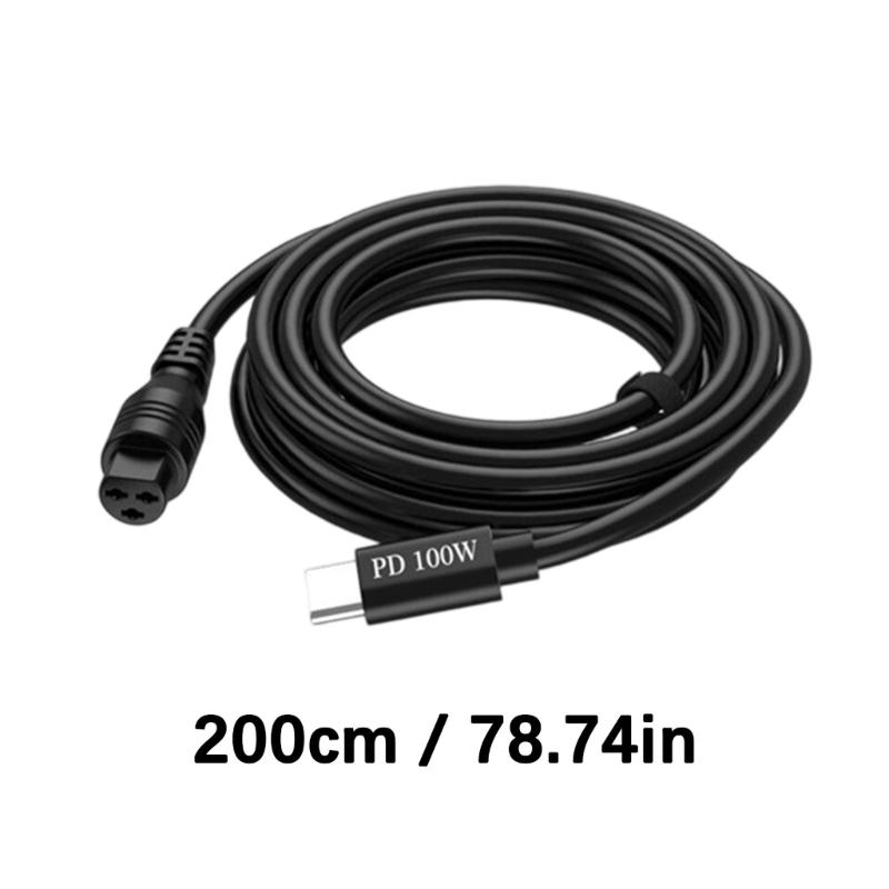 PD100W USB C to DC5.5mm Fast Charging Set With 12 Adapters USB C To 5.5mm Power Delivery Cable For Multiple Devices
