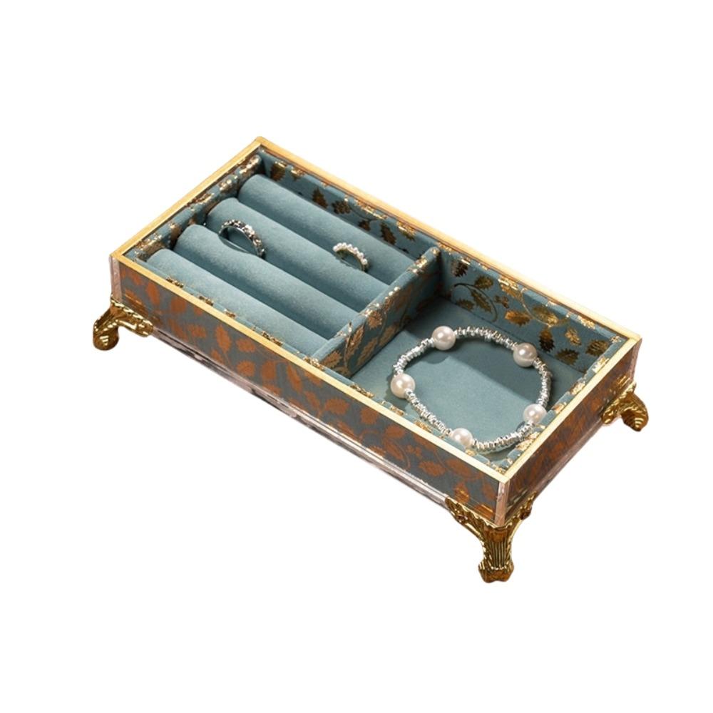 Vintage Jewelry Display Stand Velvet Jewelry Holder Box Jewelry Organizer  Jewelry Storage