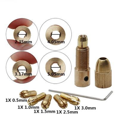 7 ks Mosadz Micro Twist DIY Hobby Model Tool Súprava klieštiny pre malé kovové skľučovadlo