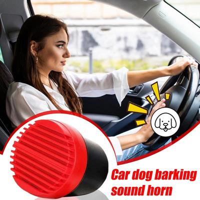 12V/24V Unique Auto Dog Barking Horn Funny Dog Barking Speaker Car Horn Motorcycle Battery Auto Modified Horn Car Accessories