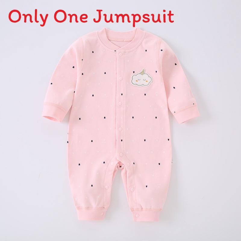 Baby Cotton One Piece Suit With Breathable Fabric For Newborns And Infants