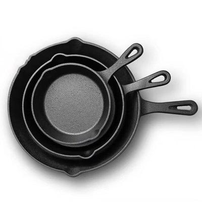 WuTuo Cast Iron Frying Pan Set