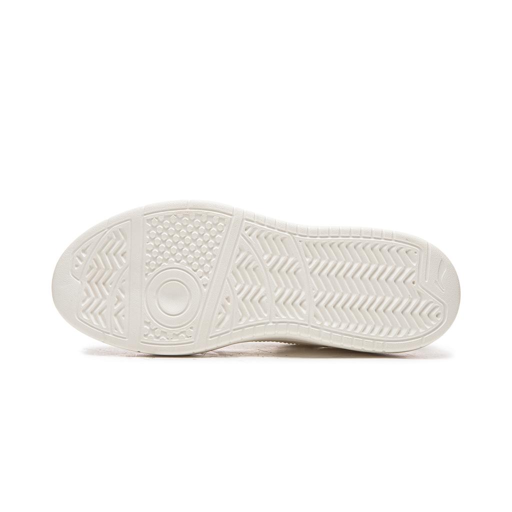 Li Ning Pływający Łódź Niskie Buty Skateboardowe Damskie Białe AGCW210-1