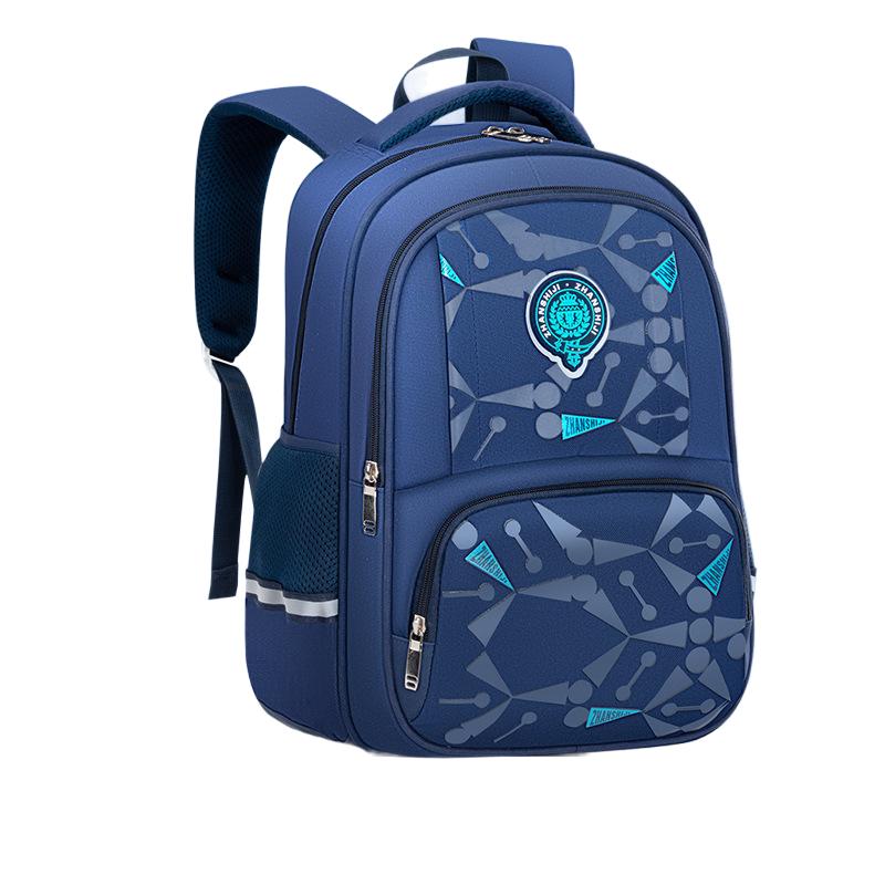 Waterproof Oxford School Backpack Lightweight Posture Support Bookbag for Children Durable Anti Theft Kids Rucksack Cool Design
