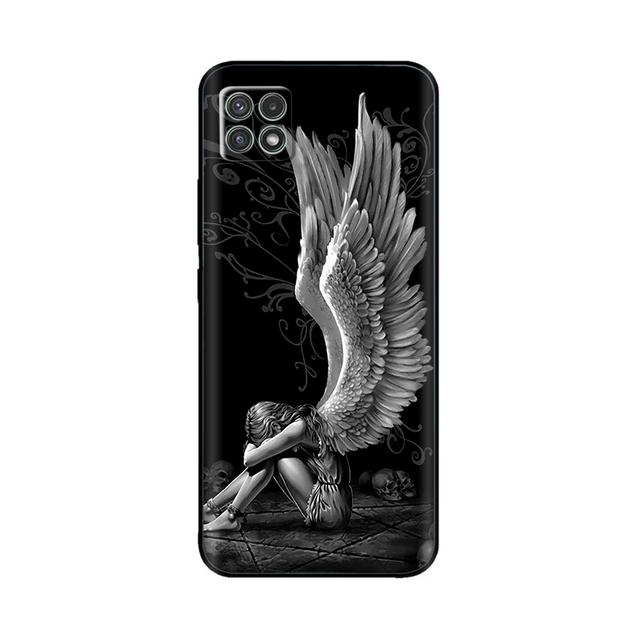 

Чехол для Samsung A22, силиконовый мягкий чехол из ТПУ для телефона Samsung Galaxy A22 5g 4g Galaxya22 A 22, защитный бампер с цветочным принтом For Samsung A22 4G