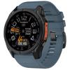 22 26mm Silicone Strap For Garmin Quatix 8/Tactix 8 7Pro/Fenix5 5x Puls 7 7x 6 6x 8 Pro 47mm 51mm/D2 Bravo Quick Fit Sports Band