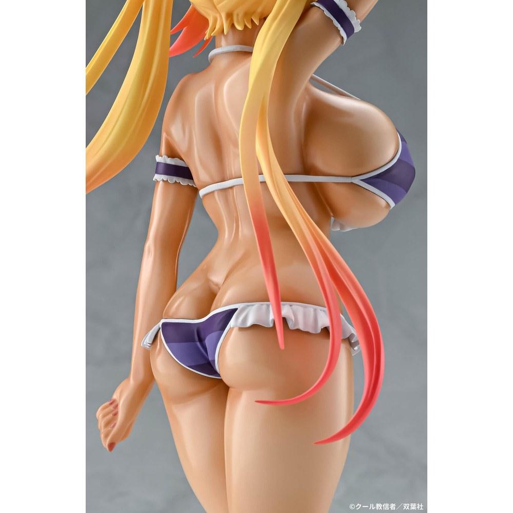 Q-six Kobayashi-san Chi no Maid Dragon Toru Bikini Style Tanned Version 1/7 Scale PVC Figure
