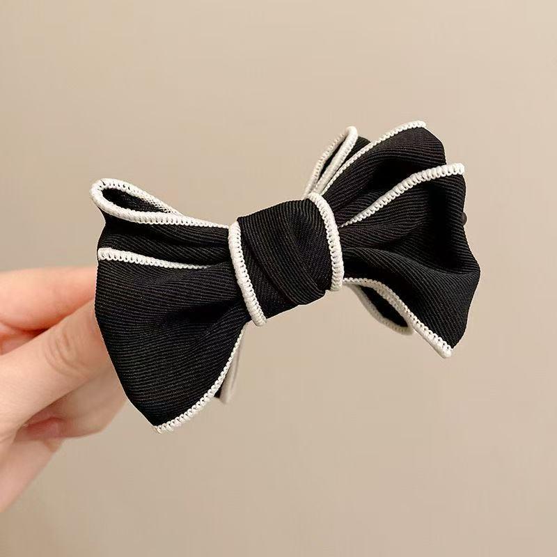 

Осенне-зимняя заколка-бант для волос: Элегантный аксессуар для высокой прически и хвоста