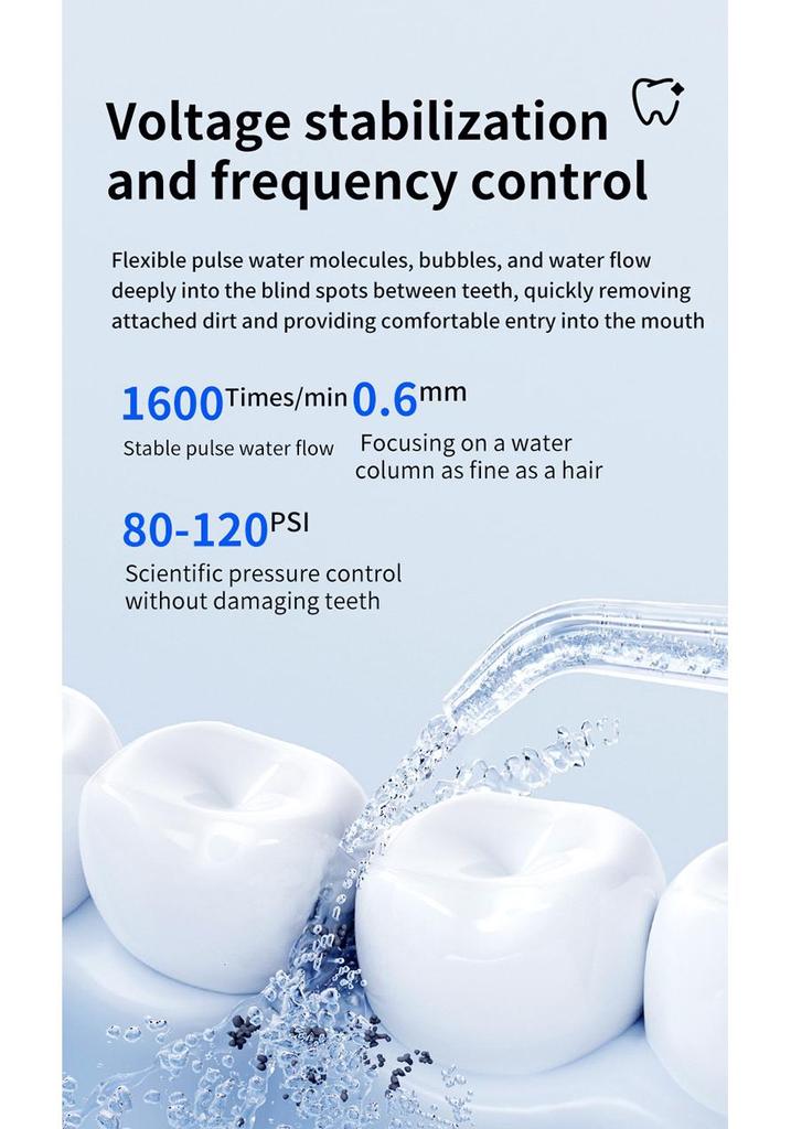Handheld Multi-Mode Water Flosser for Deep Teeth Cleaning