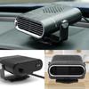 12/24V Car Electric Heater Practical Defogger Defroster Device Fast Heating Fan
