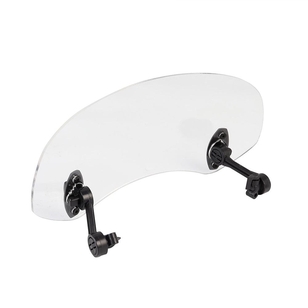 Adjustable Front Windshield for Yamaha, Suzuki, Piaggio, Kymco Motorcycles