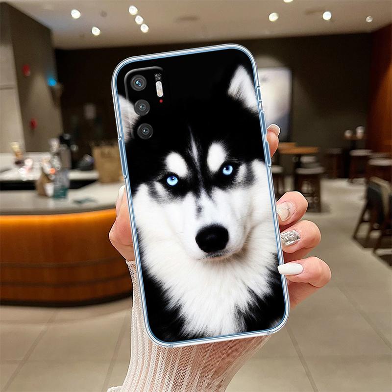 RE36 Husky Puppy Dog Phone Case for Motorola Moto G10 G20 G30 G31 G32 G34 G35 G41 G42 G50 G51 G52 G55 G60 G60S G62 G71 G72 G75