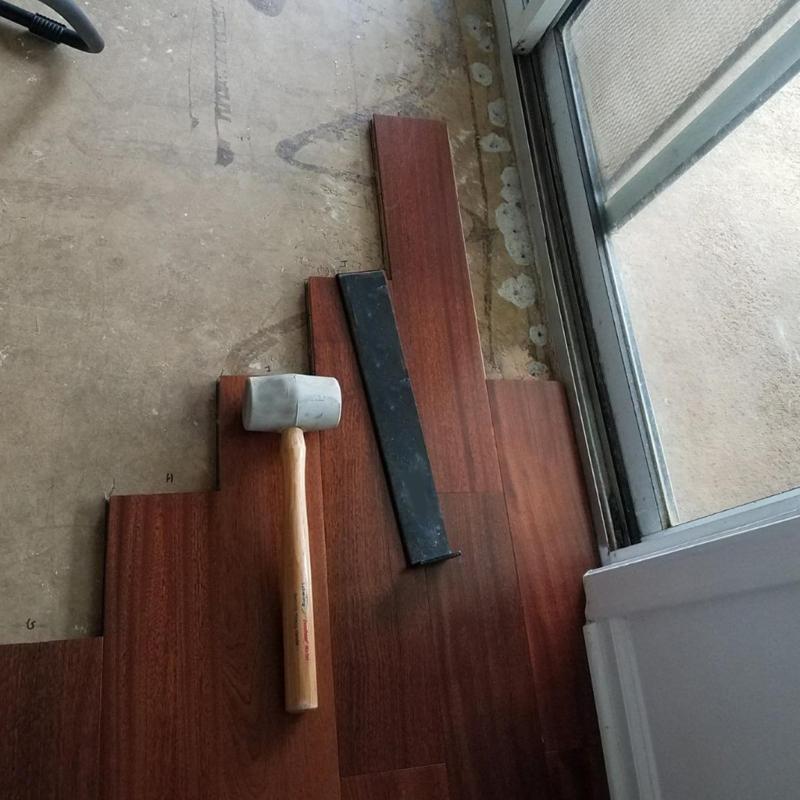 Heavy Duty Manganese Steel Flooring Pull Bar Installation Tool For Tight Space And Locking Wood Floor