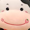 Fruit Cow Plush Backpack Toy Pillow - Stuffed Animal Ragdoll Gift for Girls' Birthdays