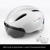 Rockbros Cycling Helmet Restraint Goggles Mountain Bike Helmet Helmet Integrated Molding Men's and Women's Equipment
