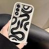 Gold Black Purple Snake Phone Case For Samsung Galaxy S26 S25 S24 S23 S22 S21 FE S20 ULTRA PLUS TPU Case Funda Shell Capa Cover