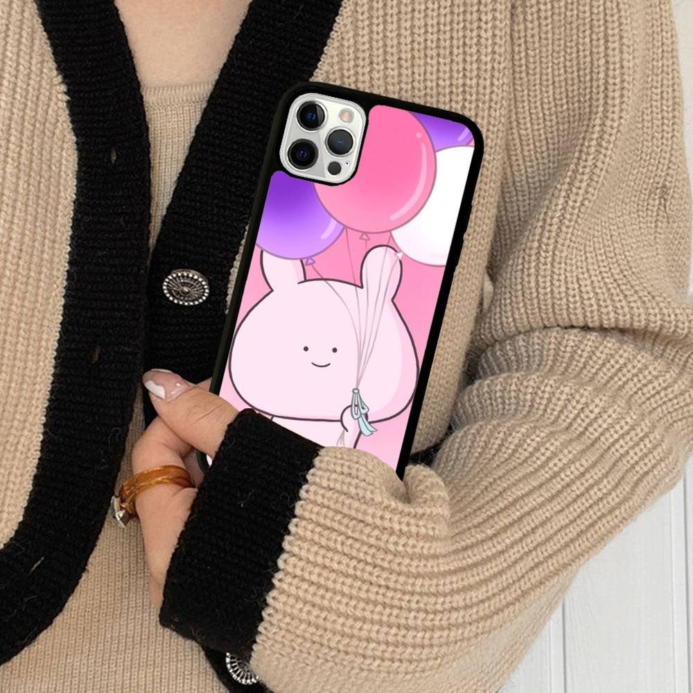 Asamimichaan Asleep Cute Asamimi PC+TPU Protective Phone Case For IPhone 17 16 Pro Max 15 Plus 14 13 12 11 Cover