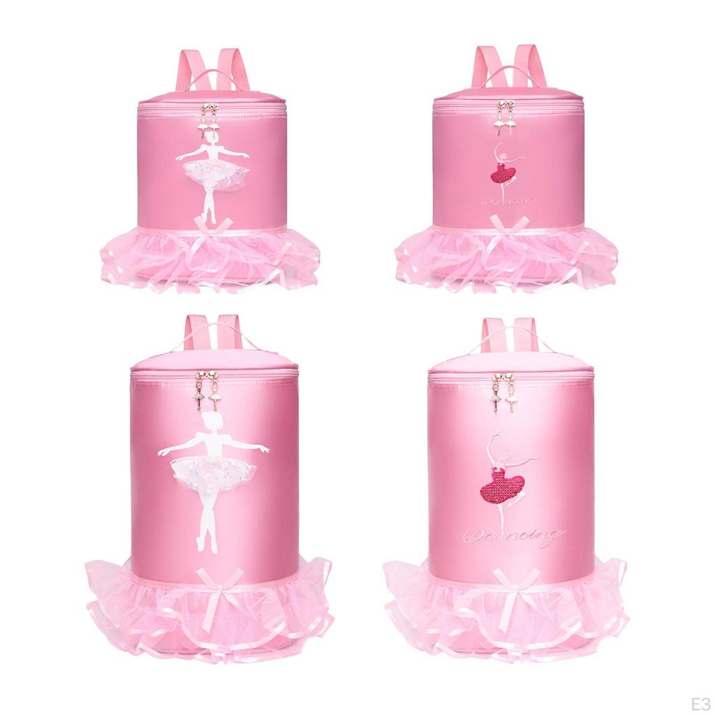 Ballet Dance Bag Portable Lightweight for Latin Dancing Gymnastics Sports