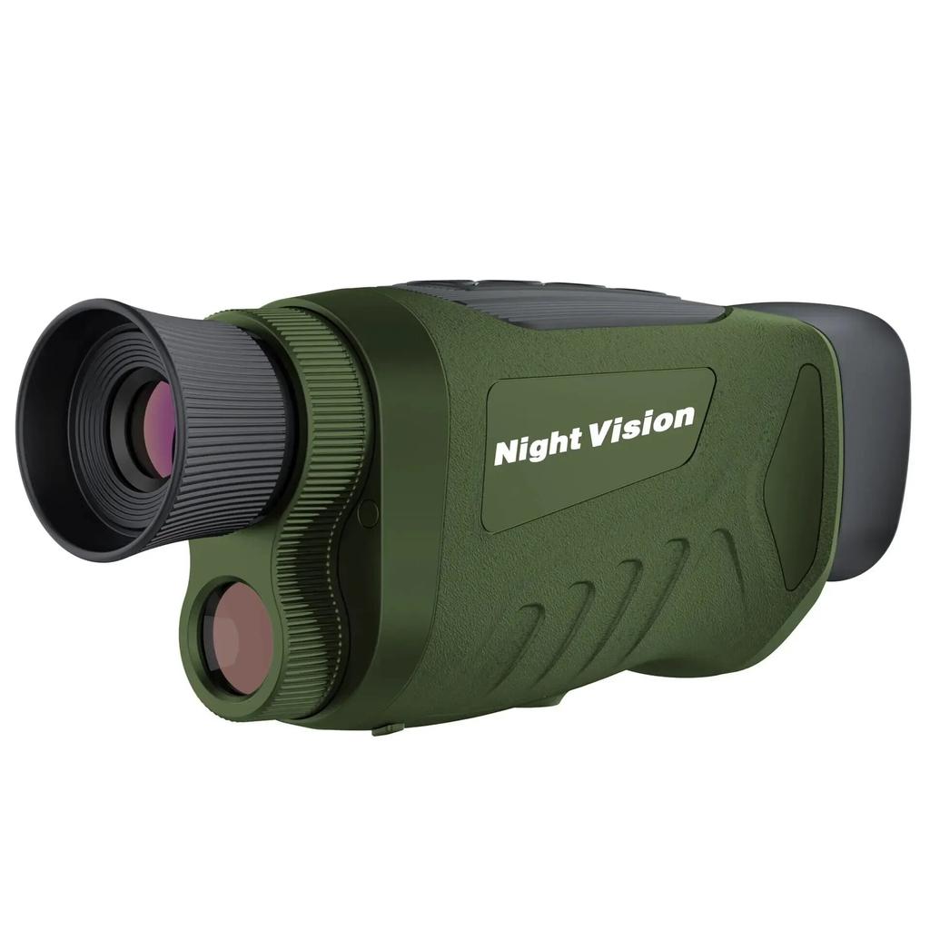 Digital Night-Vision Monocular 40MP 2.5K Infrared Telescope 984ft Night-Vision Distance 6X Optical Magnification 8X Digital Zoom