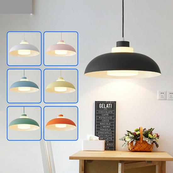 Nordic Macaron Wood LED Pendant Light for Restaurant, Bar, Office, or Study