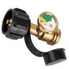 SHGO-Propane Tank Gauge For RV Camper, For 5-40LB Tanks, Ideal For Heaters, Grills, QCC1/Type 1 Connections