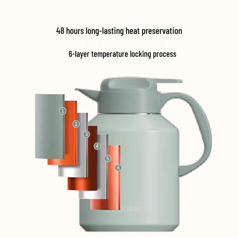 FUGUANG 2L Stainless Steel Insulated Pot