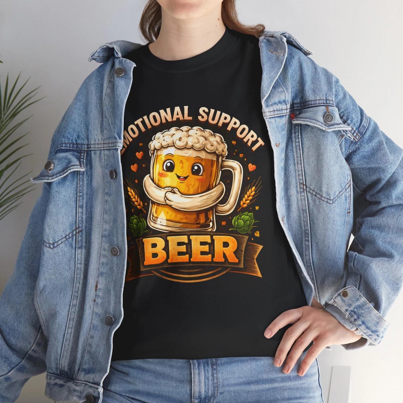 Emotional Support Beer Children s Children s T Children s T-shirt | Funny Cute Beer Mug Design 140