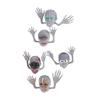 Cartoon Finger Doll Ghost Head Zombie Finger Puppets Set for 10Pcs
