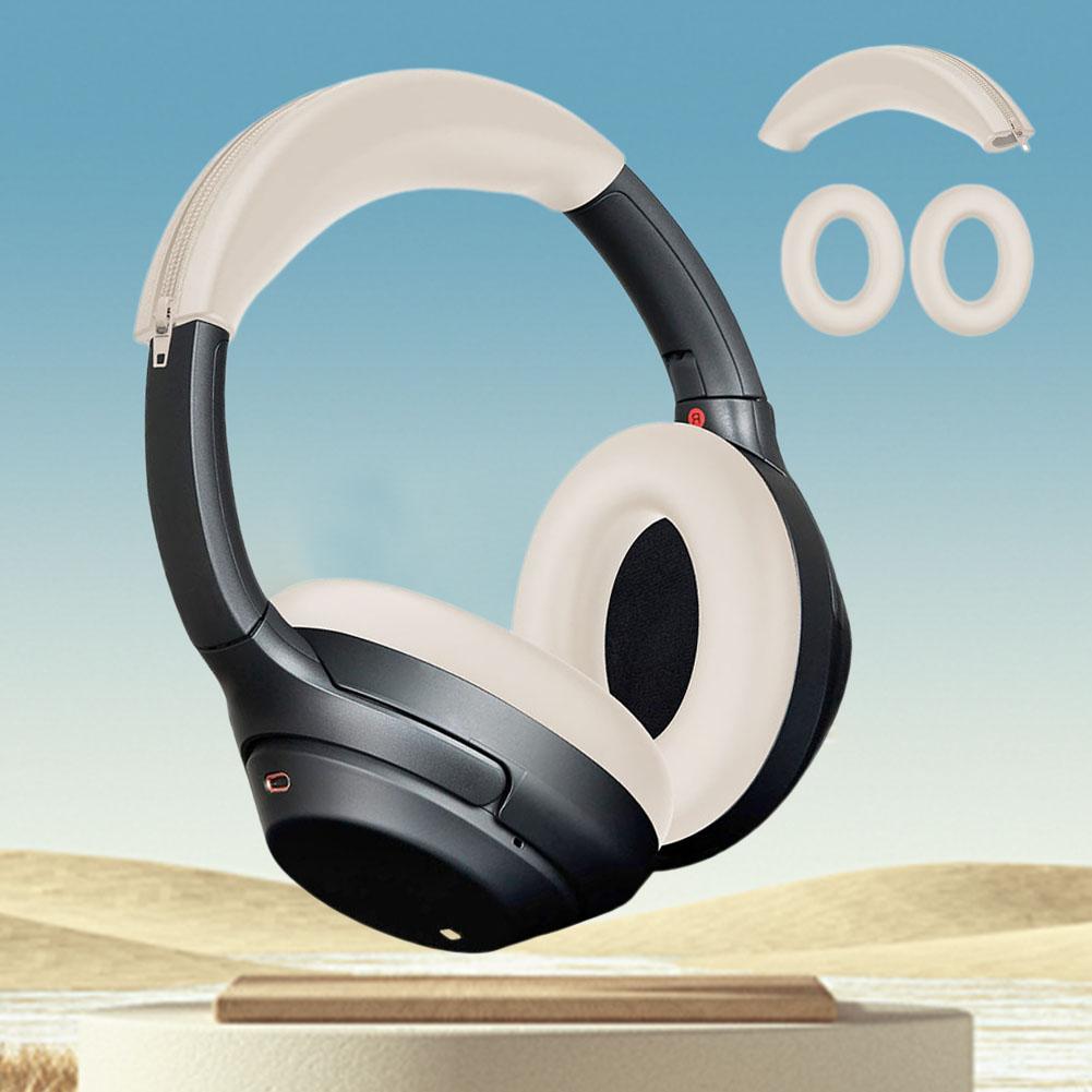 Silicone Ear Pads Cushion Cover Soft Earphone Protector Anti-Scratch Headphone Cover for Sony ULT WEAR WH-ULT900N/WH-1000XM3/XM4