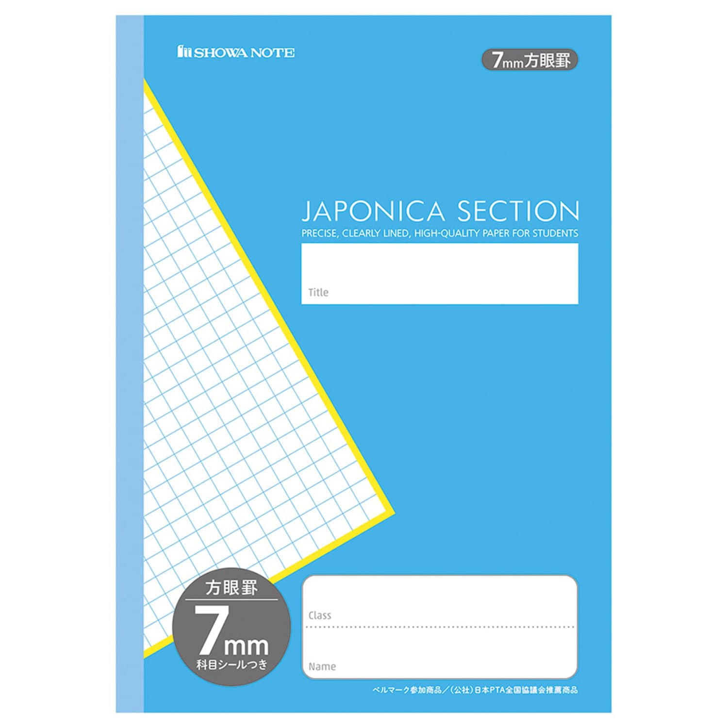 

Showa Note Japonica 7mm Notebook, Grid, Blue, 5-Pack, MJS-75 синий