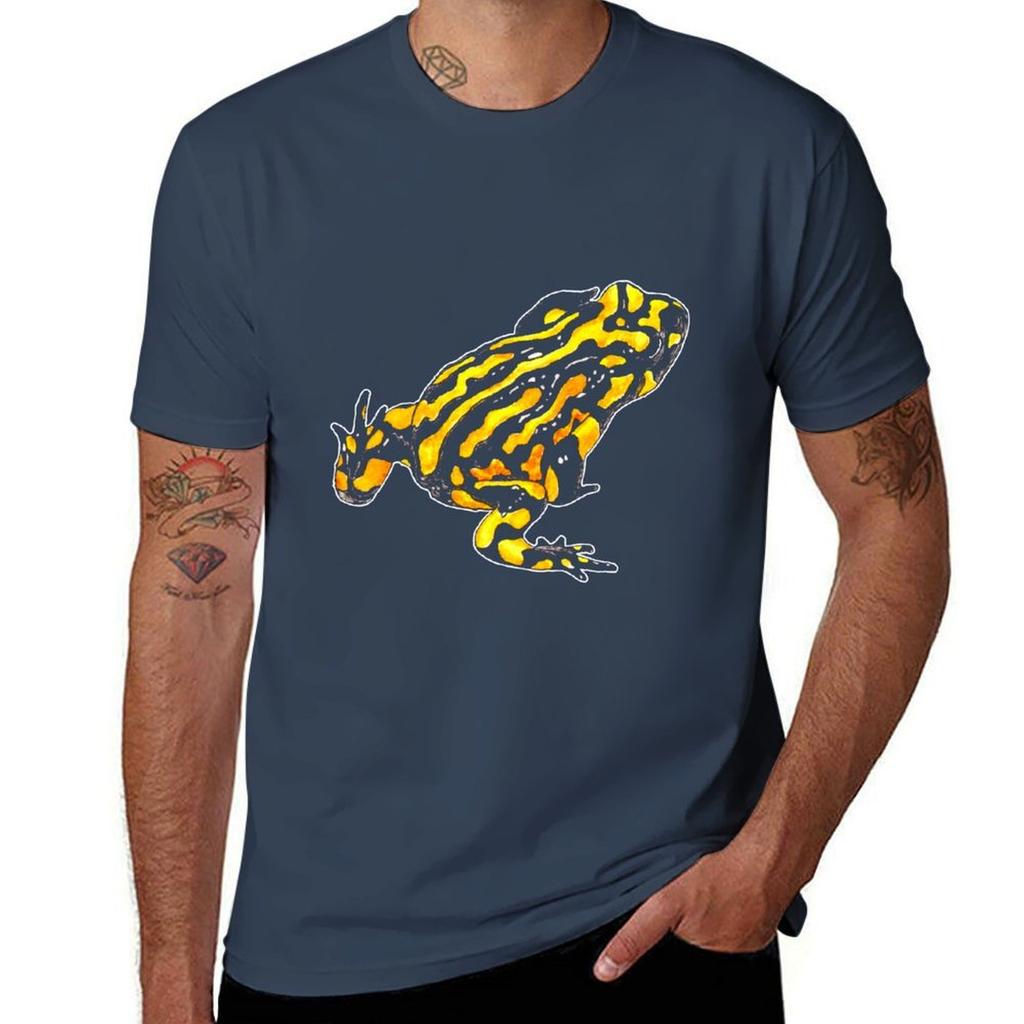 Corroboree frog tee black on black T-Shirt Gym Exercise Short Sleeve T-Shirt