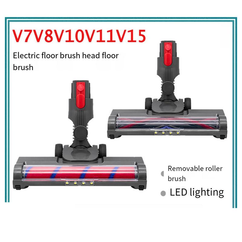 Dyson V8 V7 V10 V11 V15 Elektrikli Süpürge Silindir Başlığı Zemin Fırçası Parçaları İçin Motorlu Zemin Fırçası Başlığı Alet Aksesuarları