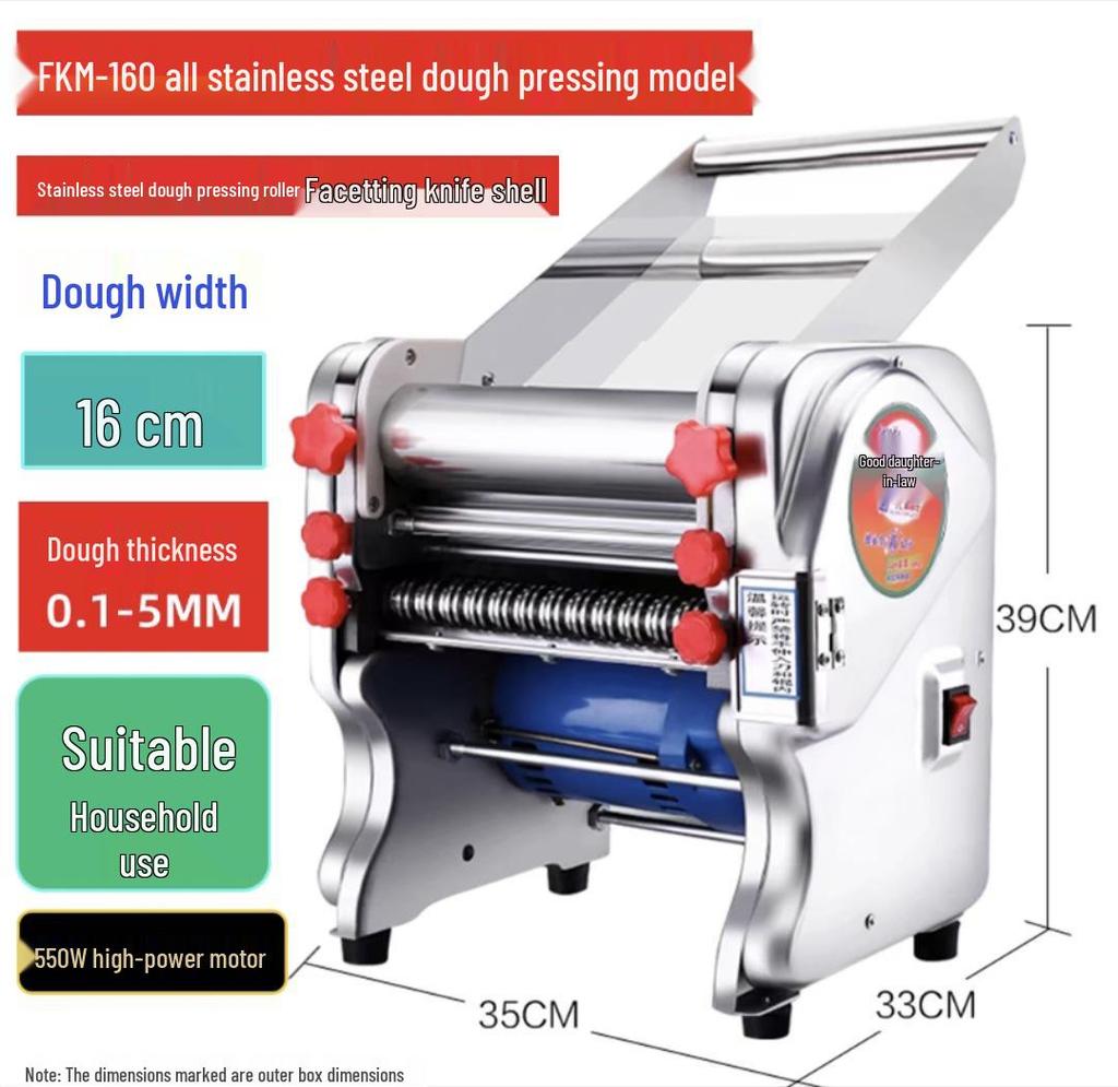 Good Daughter-in-law Automatic Stainless Steel Dough & Noodle Press Machine