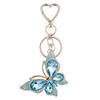 Elegant Butterfly Pendant Key Holder Small Bag Ornament Fashionable Bag Charm Unique Butterfly Accessory for Daily
