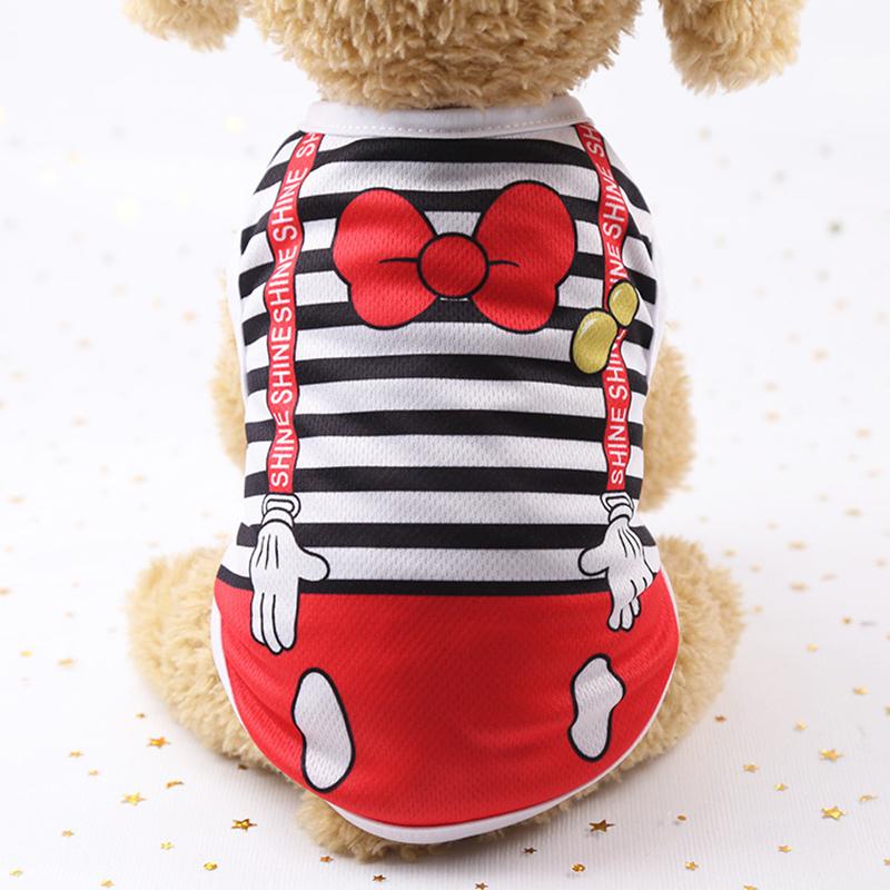 Spring Summer Pet Vest Kitten Dog Cat Clothes Mesh Teddy Bichon Beautiful Clothing Products for Small Dogs And Cats