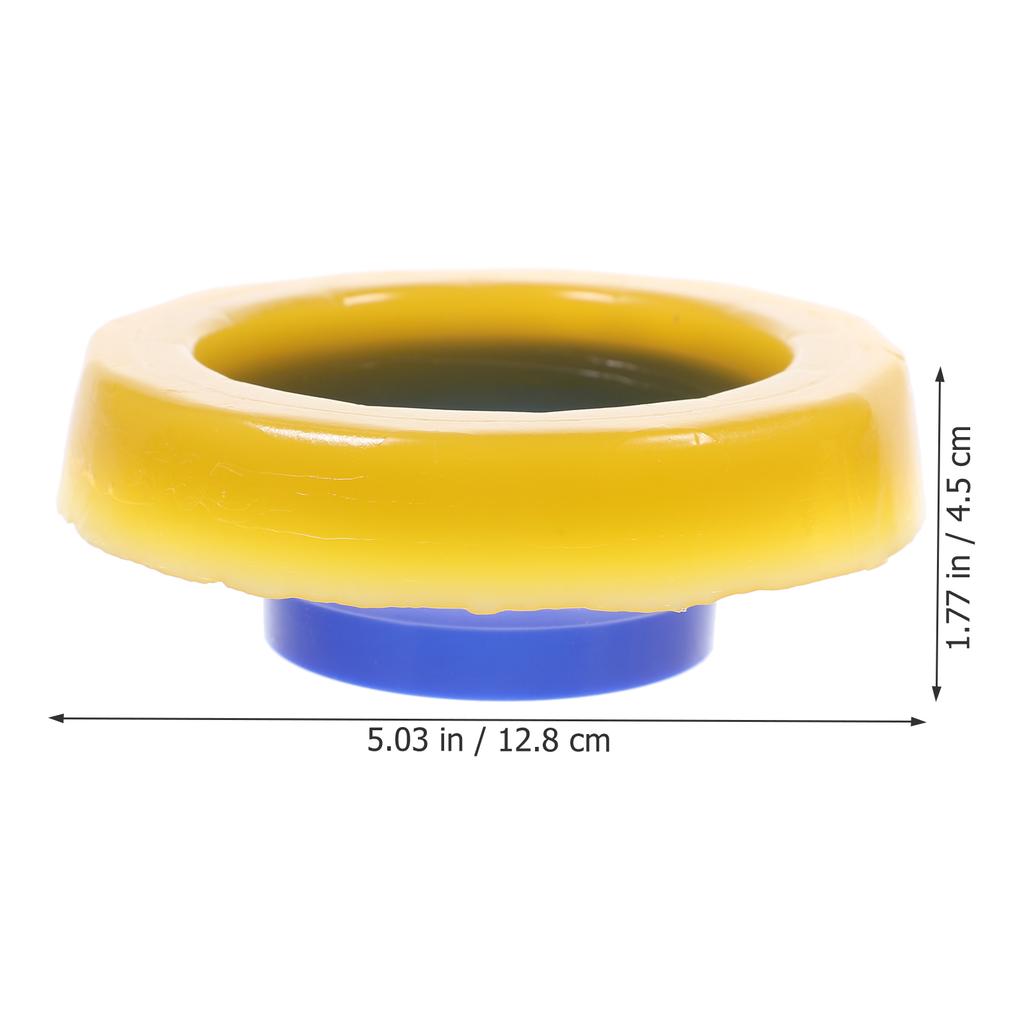 Toilet Bowl Rubber Ring Thick Leak-Proof Sealing Gasket For Bathroom Universal Fit Heavy Duty Connection Ring Toilet Bowl Gasket
