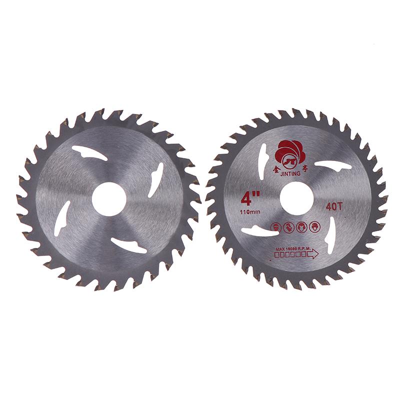 4'' 40T Circular Saw Blade Wood Cutting Disc 110*20Mm Woodworking Cutter For Wood Plastic Metal Rotating Tool Power Tool Acces