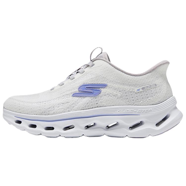 Skechers Go Walk Glide Step 2.0 Comfortable Versatile Shock Absorbing Breathable Supportive Rebound Walking Shoes Women sneaker 125144-WLV 36