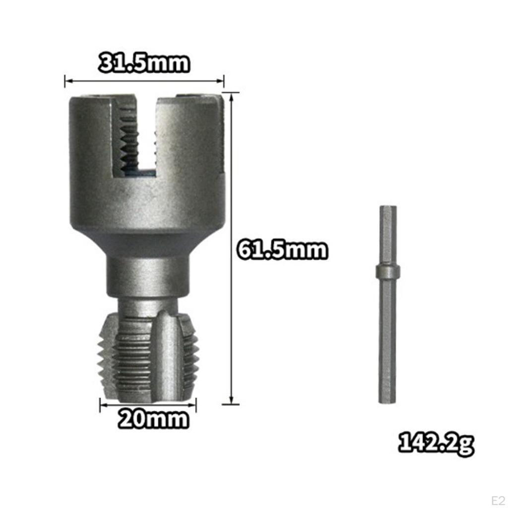 Instrument de tăiere a filetului de țevi pentru proiecte DIY de apă Dispozitiv de filetare internă și externă