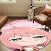 Fantasy Battle Anya Round Mat, Anti-slip Circle Carpet Chair Rug For livingroom,Bedroom, Doormat Home Decor Gift Christmas Gifts