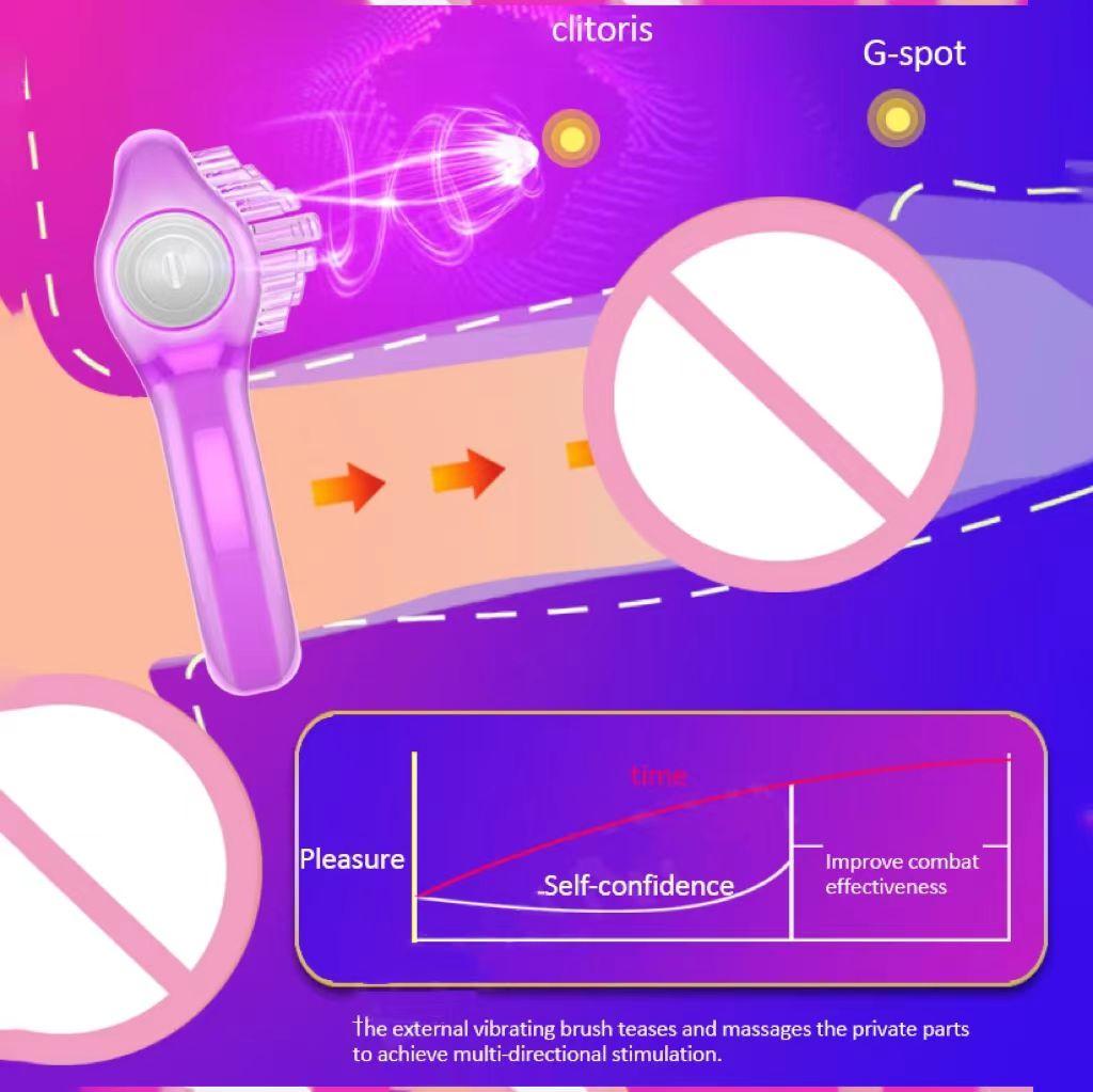 Vibrační erekční kroužek stimulátor klitorisu Silný penis Vztyčený erekční kroužek erekce erekce pro zlepšení oddálení ejakulace Sexuální hračky pro muže