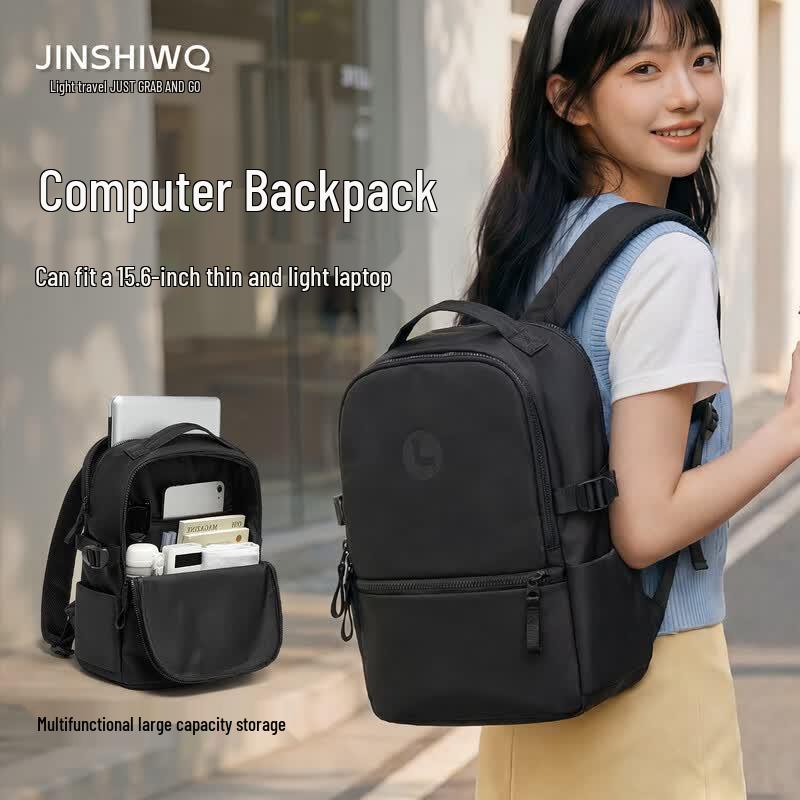 JINSHIWQ Unisex 15.6-inch Laptop Backpack