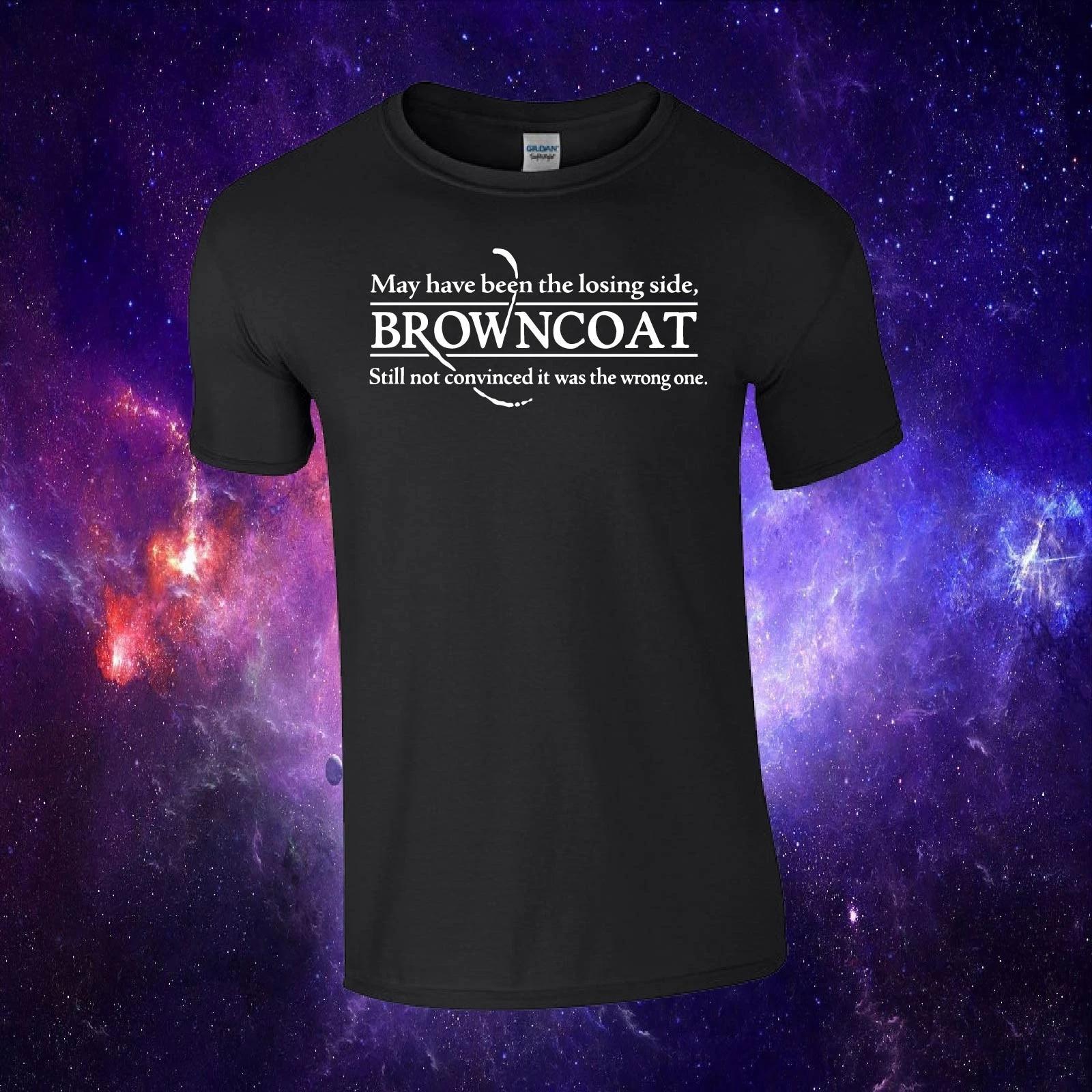 Browncoat Serenity Firefly TV Show ScFi Inspired Kids/Adults Unisex Top T-shirt XL