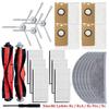 Lydsto R1 Robot Vacuum Accessories: Main Brush, Filter, Side Brush, Mop Cloth, Sweep & Mop, Integrated Dust Bag.
