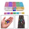 170 Pieces Rings Hair Decorations, Aluminum Dreadlocks Beads Metal Cuffs Decorations