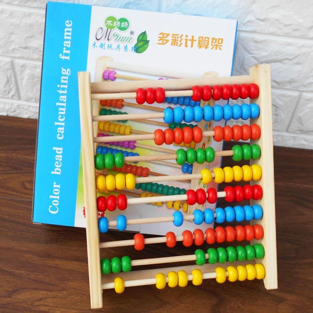 Montessori Toy Learning Mathematics Tool Wooden Children Toys  Intelligence Development